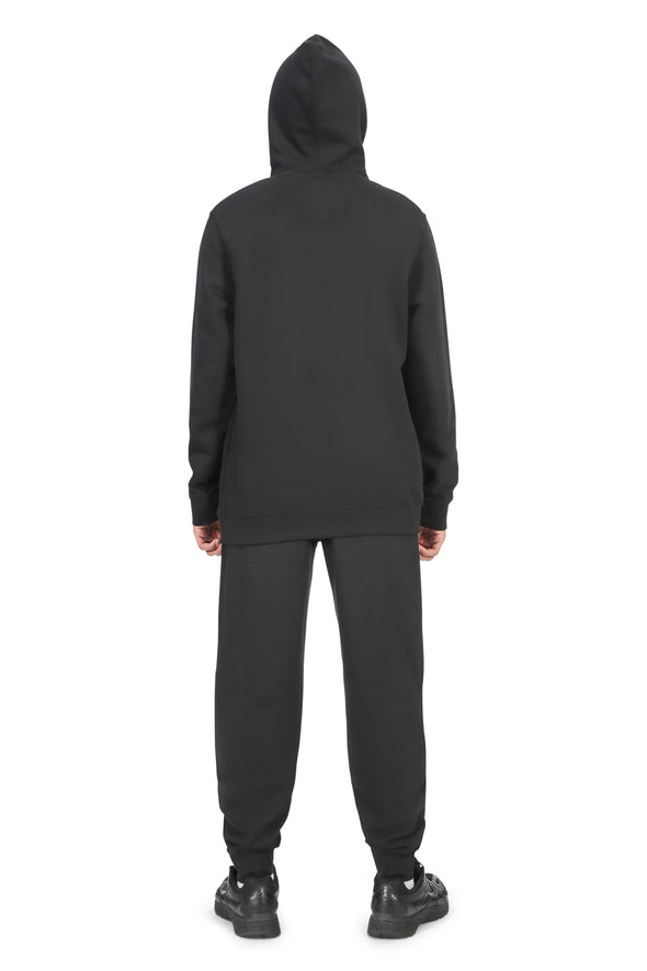EVERYDAY KIDS All-Season Black Pullover Hoodie – Warm Fleece Sweatshirt with Hood – Ideal for School, Outdoor Play, or Travel – Boys Hoodie