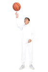 EVERYDAY KIDS All-Season White Pullover Hoodie – Warm Fleece Sweatshirt with Hood – Ideal for School, Outdoor Play, or Travel – Boys Hoodie