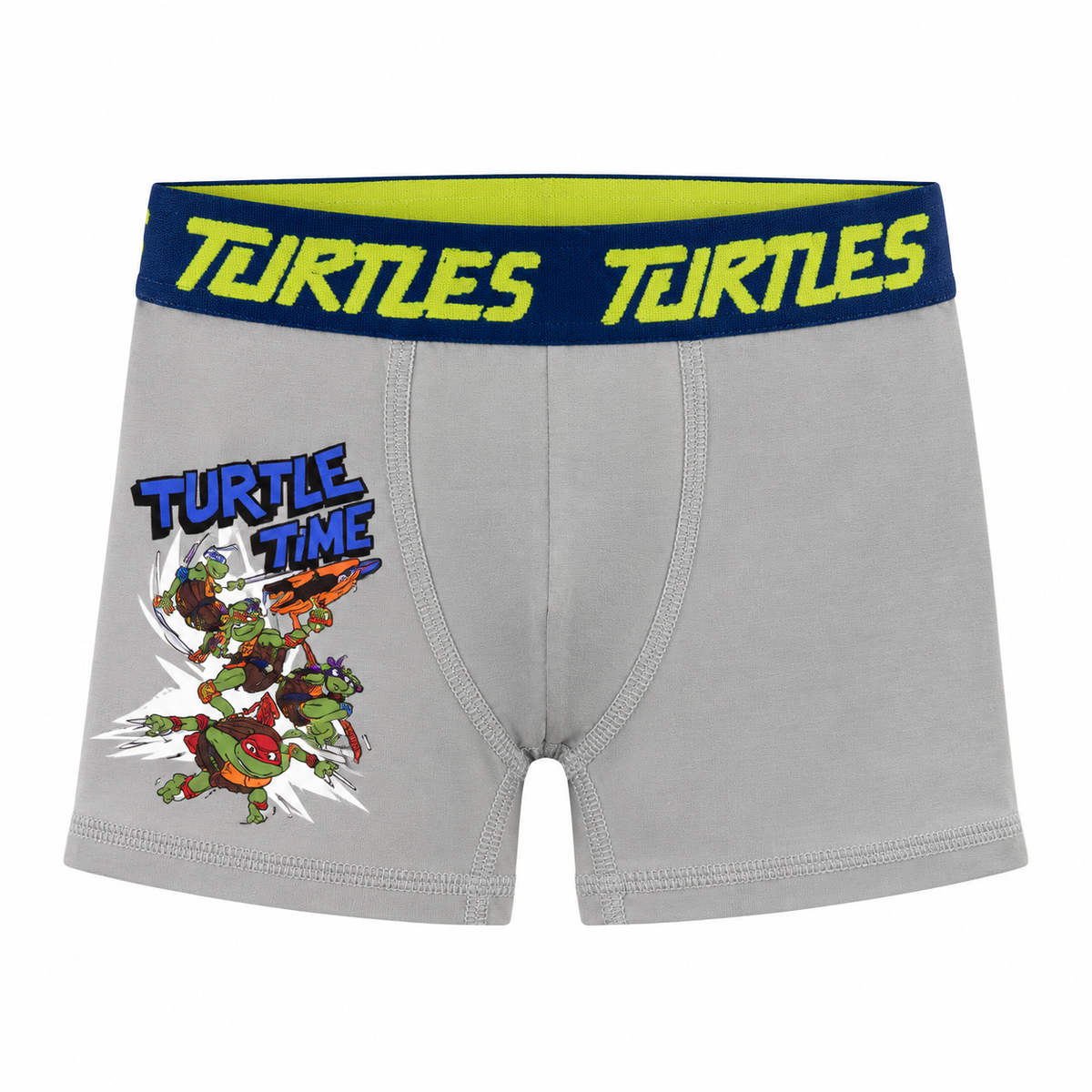 Teenage Mutant Ninja Turtles Boys 4-Pack Performance Boxer Briefs, TMNT Mutant Mayhem Underwear Set, Size 4