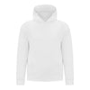 EVERYDAY KIDS All-Season White Pullover Hoodie – Warm Fleece Sweatshirt with Hood – Ideal for School, Outdoor Play, or Travel – Boys Hoodie