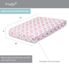 Princess/Lavender 2-Pack Fitted Crib Sheet print view