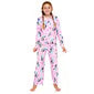 Bluey Girls 2-Piece Pajama Set – Pink Button-Up Long Sleeve Sleepwear with Matching Pants