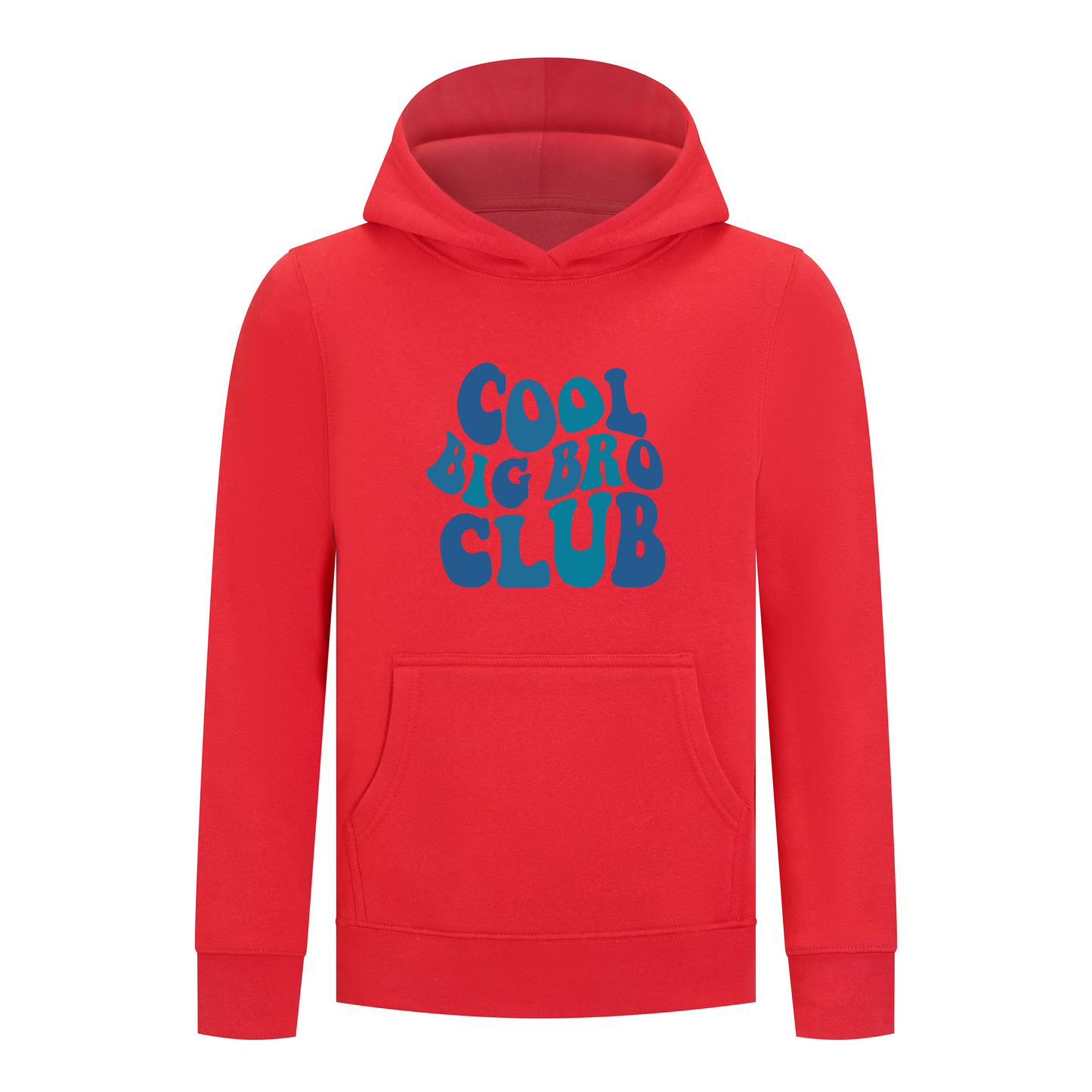 Everyday Kids Sibling Collection Boys Pullover Hoodie – Cool Big Bro Club Graphic Sweatshirt