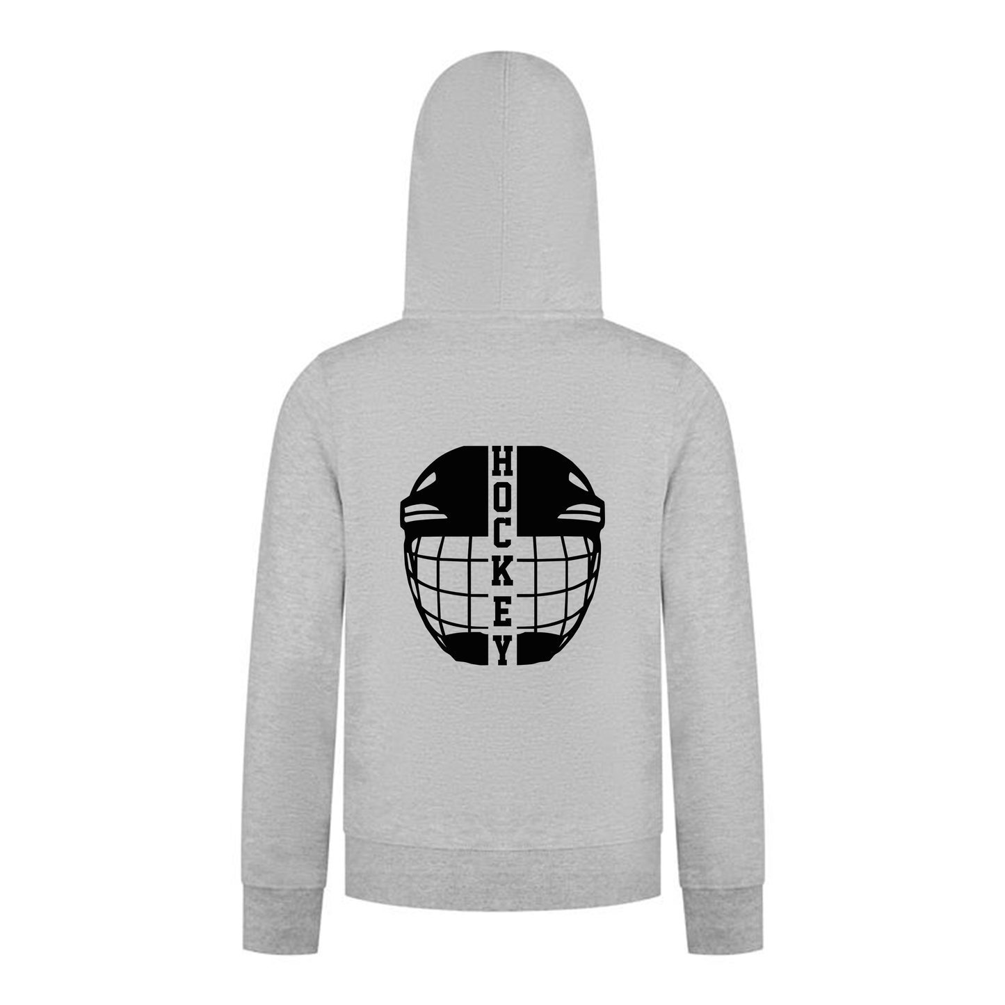 Everyday Kids Hockey Collection Boys Zip Up Hoodie – Hockey Mask Graphic Sweatshirt