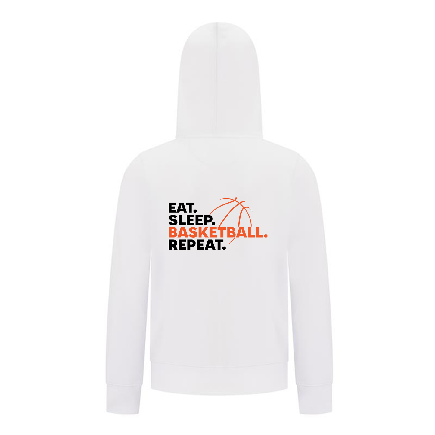 Everyday Kids Basketball Collection Zip Up Hoodie – Premium Athletic Hoodie with Bold “Basketball” Graphic Sweatshirt