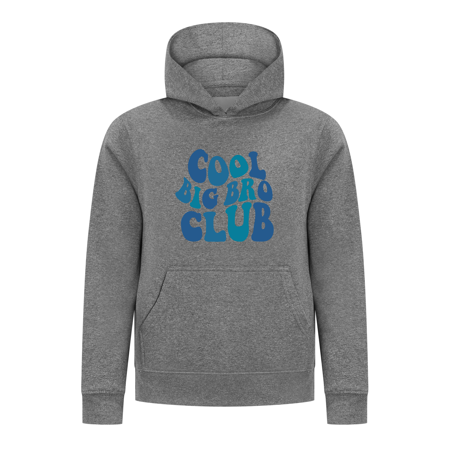 Everyday Kids Sibling Collection Boys Pullover Hoodie – Cool Big Bro Club Graphic Sweatshirt
