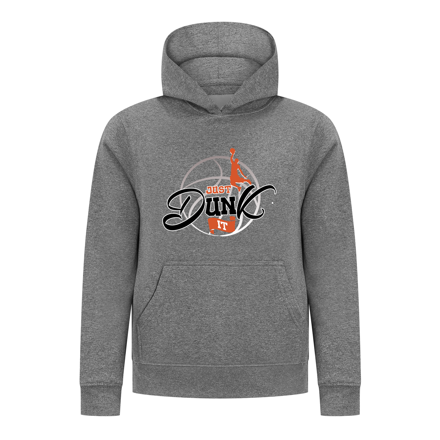 Everyday Kids Just Dunk It Basketball Pullover Hoodie – Slam Dunk Graphic Sweatshirt