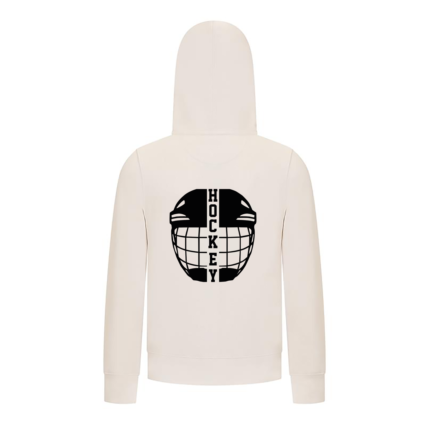 Everyday Kids Hockey Collection Boys Zip Up Hoodie – Hockey Mask Graphic Sweatshirt