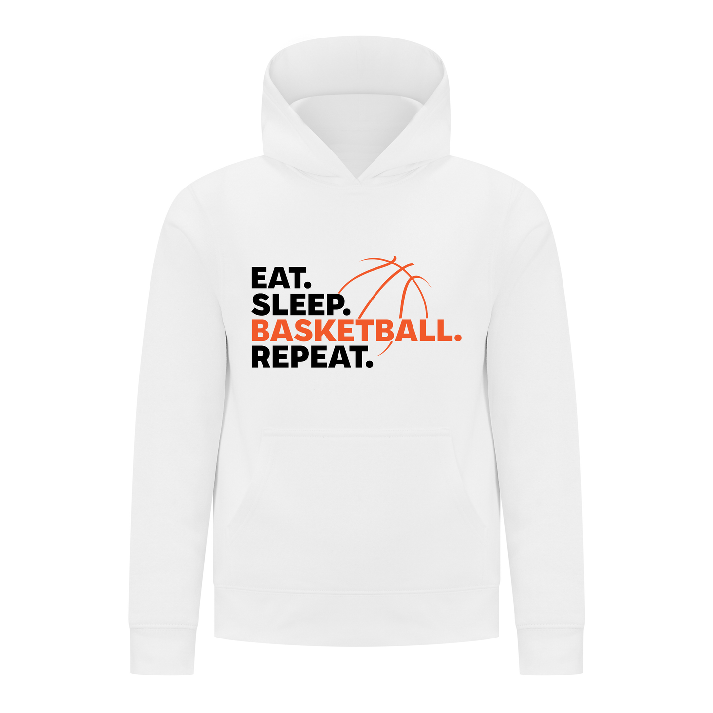 Everyday Kids Basketball Collection Pullover – Premium Athletic Hoodie with Bold “Basketball” Graphic Sweatshirt