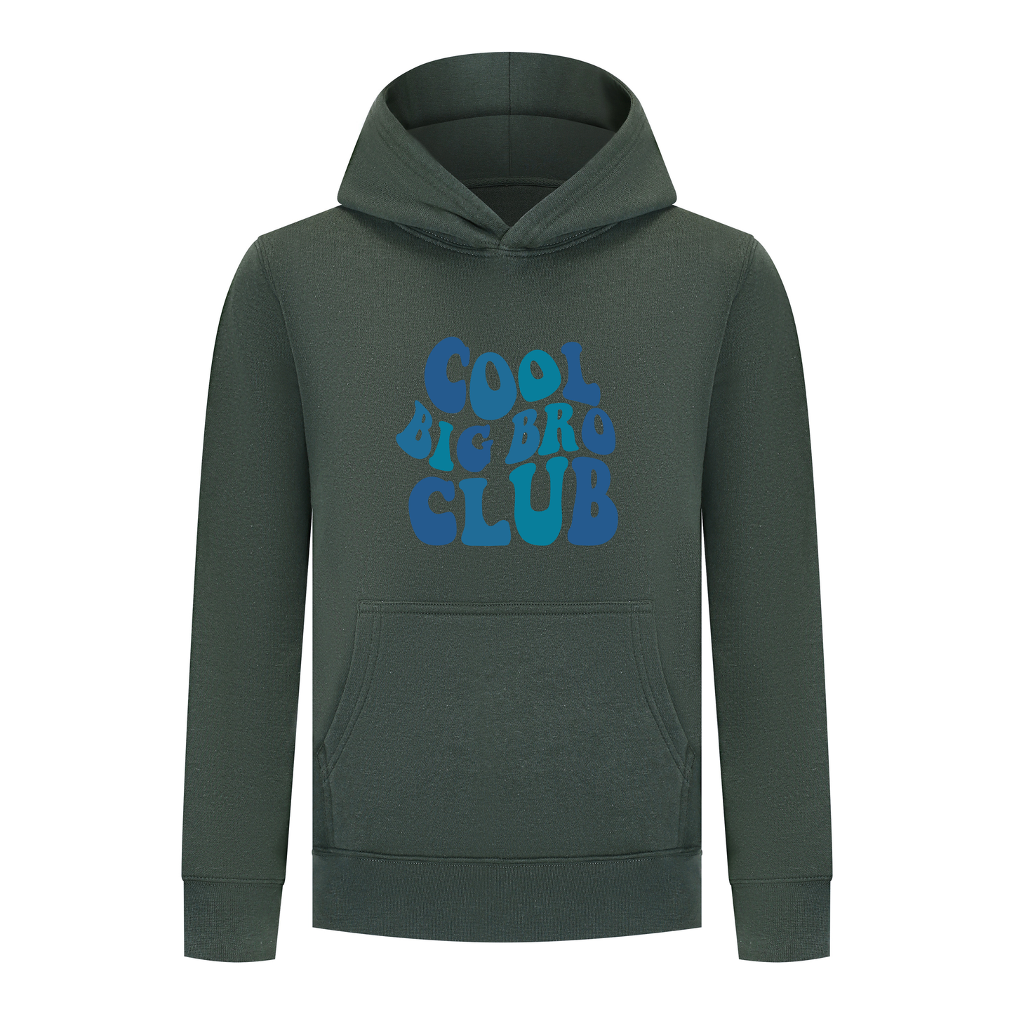 Everyday Kids Sibling Collection Boys Pullover Hoodie – Cool Big Bro Club Graphic Sweatshirt