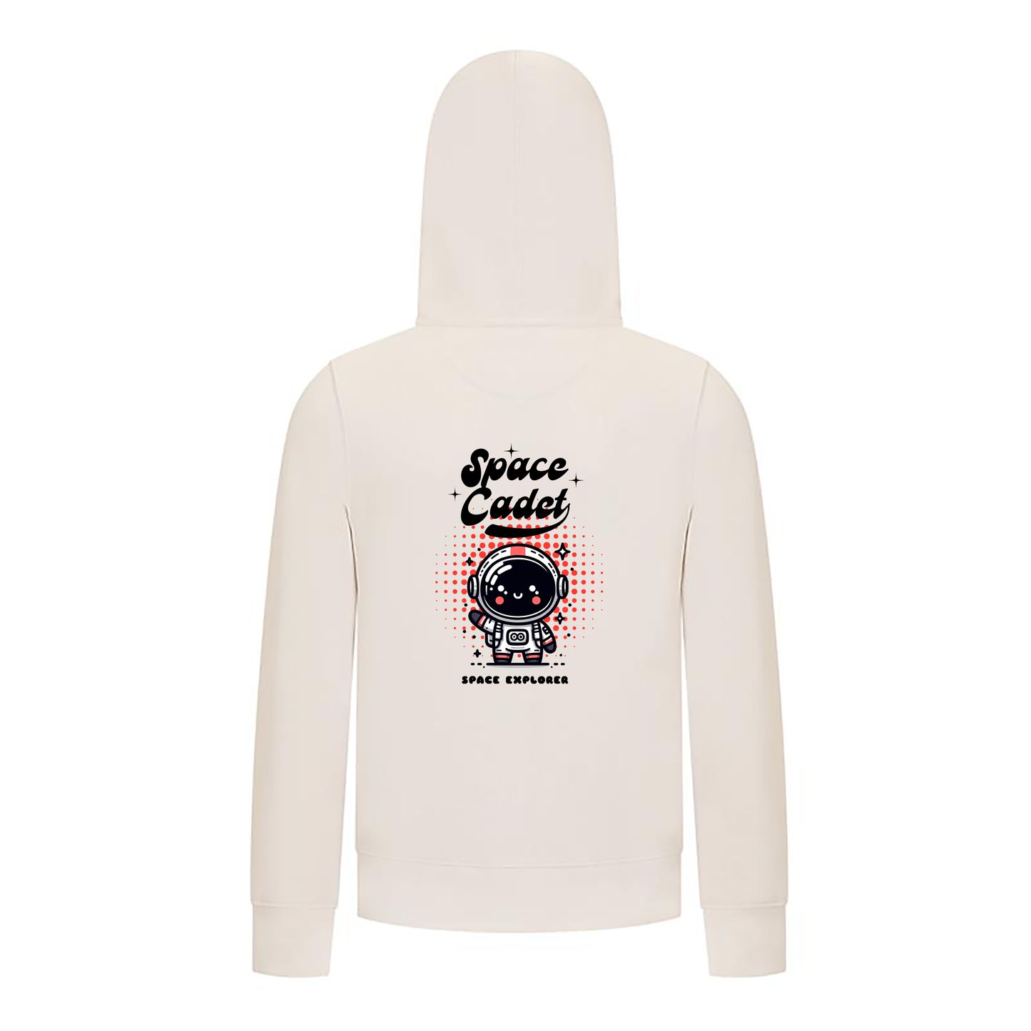 Everyday Kids Space Explorer Boys Zip Up Hoodie – Cute Astronaut Graphic Sweatshirt