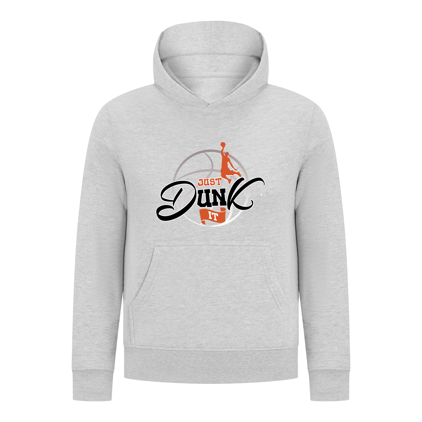 Everyday Kids Just Dunk It Basketball Pullover Hoodie – Slam Dunk Graphic Sweatshirt