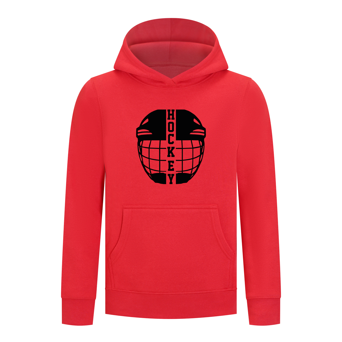 Everyday Kids Hockey Collection Boys Pullover Hoodie – Hockey Mask Graphic Sweatshirt