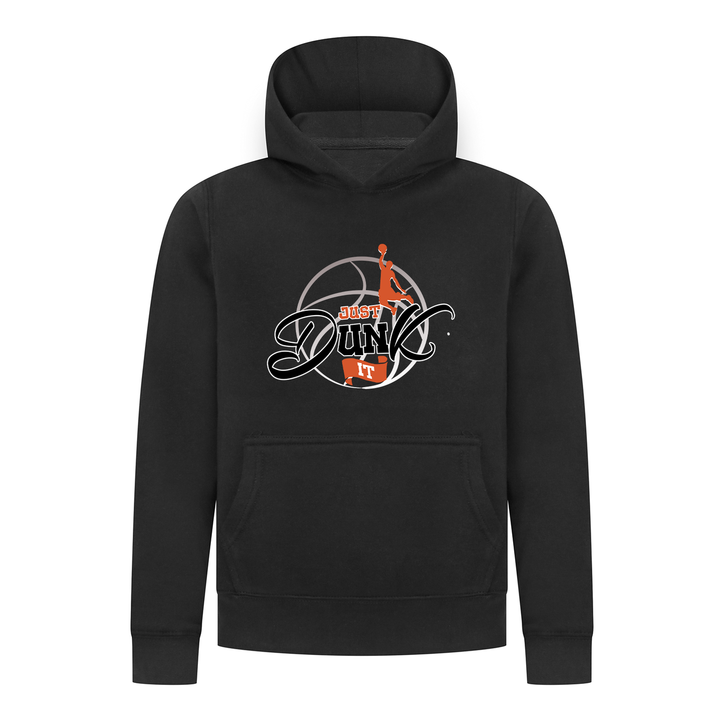 Everyday Kids Just Dunk It Basketball Pullover Hoodie – Slam Dunk Graphic Sweatshirt