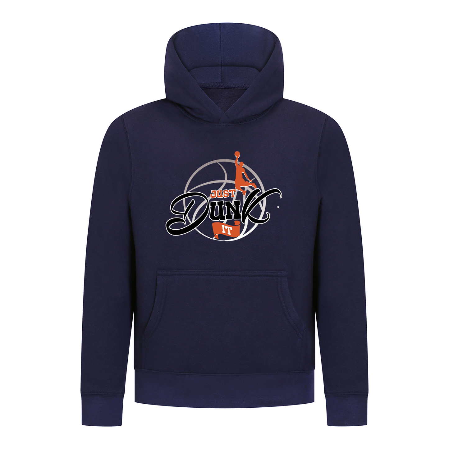Everyday Kids Just Dunk It Basketball Pullover Hoodie – Slam Dunk Graphic Sweatshirt