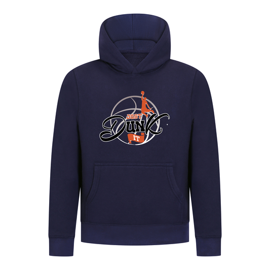 Everyday Kids Just Dunk It Basketball Pullover Hoodie – Slam Dunk Graphic Sweatshirt
