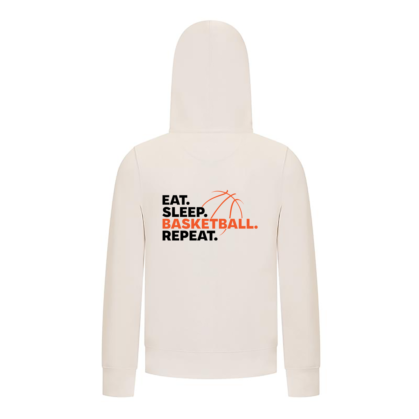Everyday Kids Basketball Collection Zip Up Hoodie – Premium Athletic Hoodie with Bold “Basketball” Graphic Sweatshirt