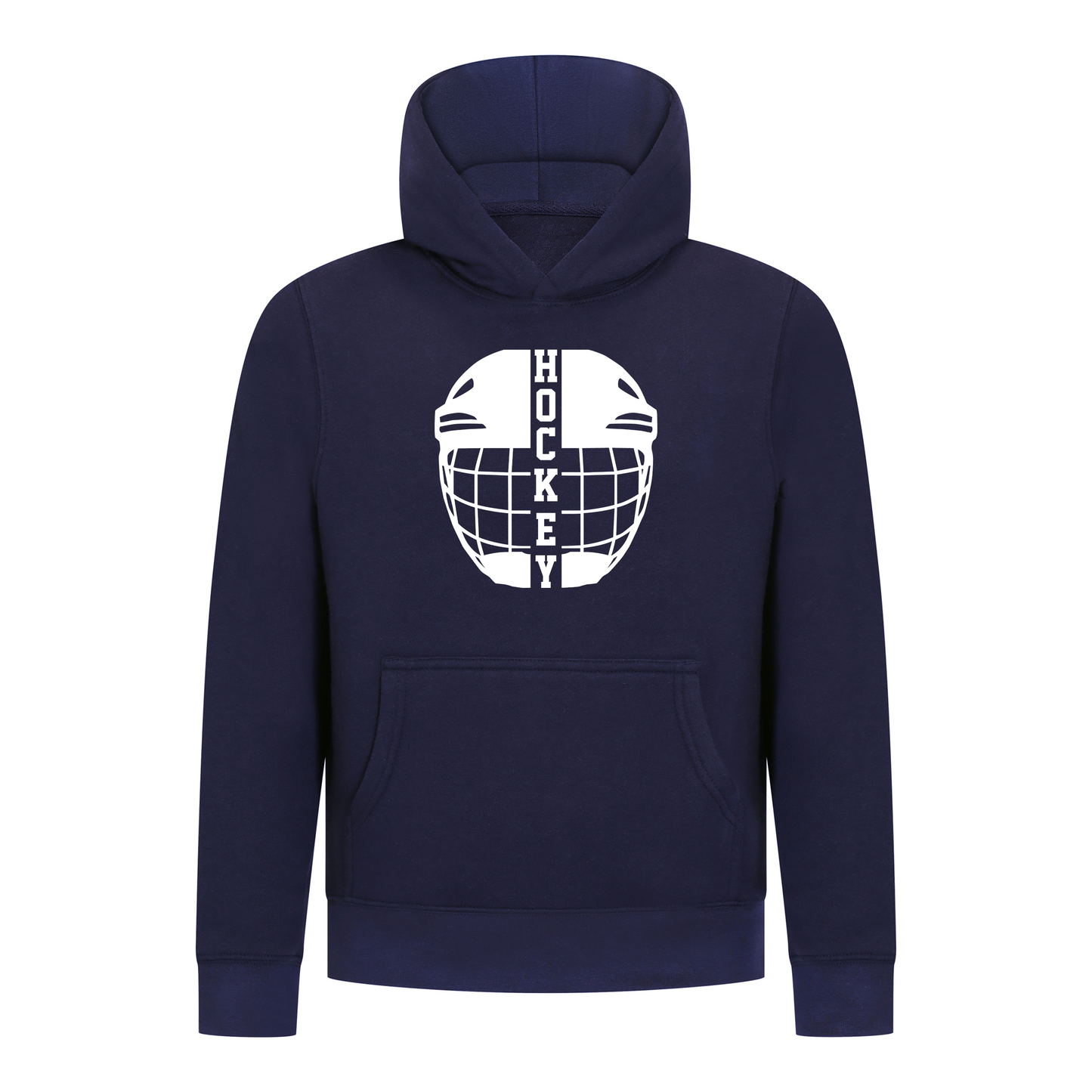 Everyday Kids Hockey Collection Boys Pullover Hoodie – Hockey Mask Graphic Sweatshirt