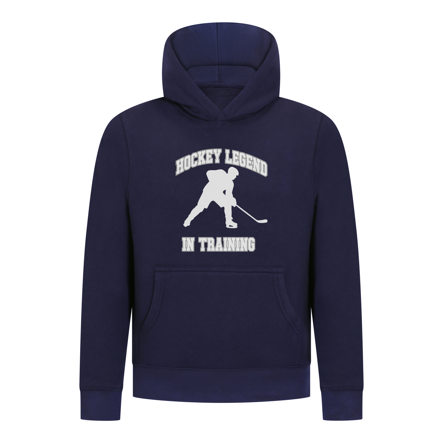 Everyday Kids Hockey Collection Boys Pullover Hoodie – Hockey Legend In Training Graphic Sweatshirt