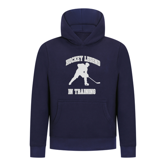 Everyday Kids Hockey Collection Boys Pullover Hoodie – Hockey Legend In Training Graphic Sweatshirt