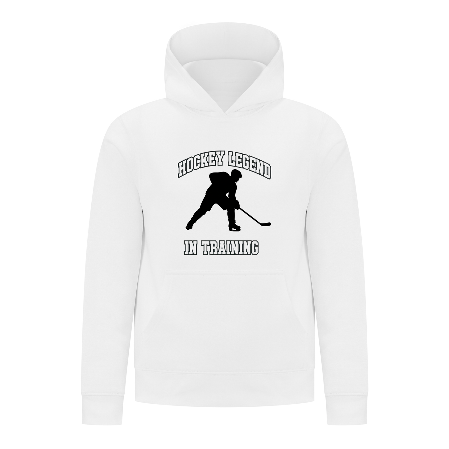 Everyday Kids Hockey Collection Boys Pullover Hoodie – Hockey Legend In Training Graphic Sweatshirt