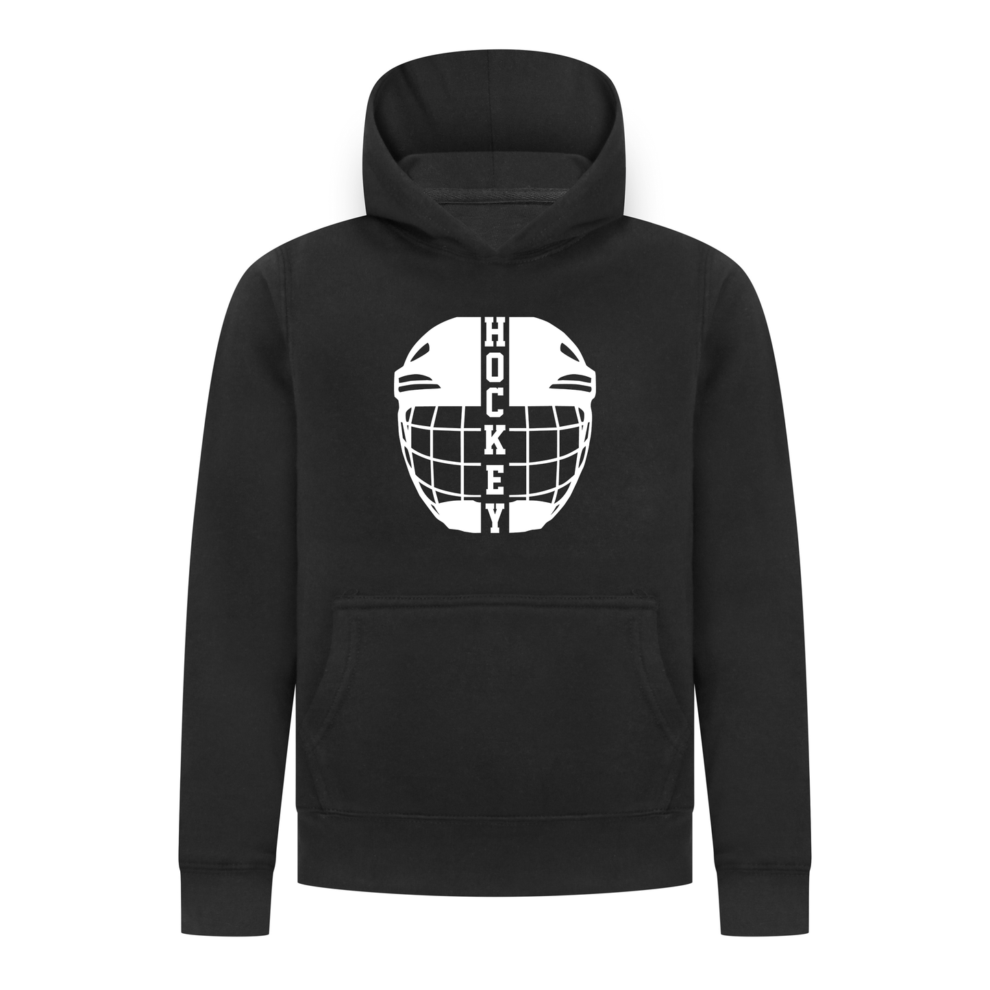 Everyday Kids Hockey Collection Boys Pullover Hoodie – Hockey Mask Graphic Sweatshirt