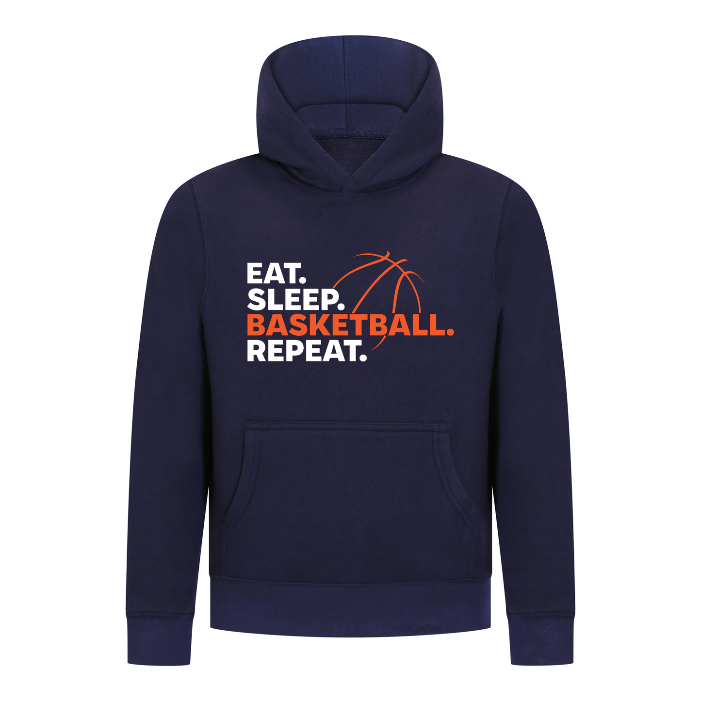 Everyday Kids Basketball Collection Pullover – Premium Athletic Hoodie with Bold “Basketball” Graphic Sweatshirt
