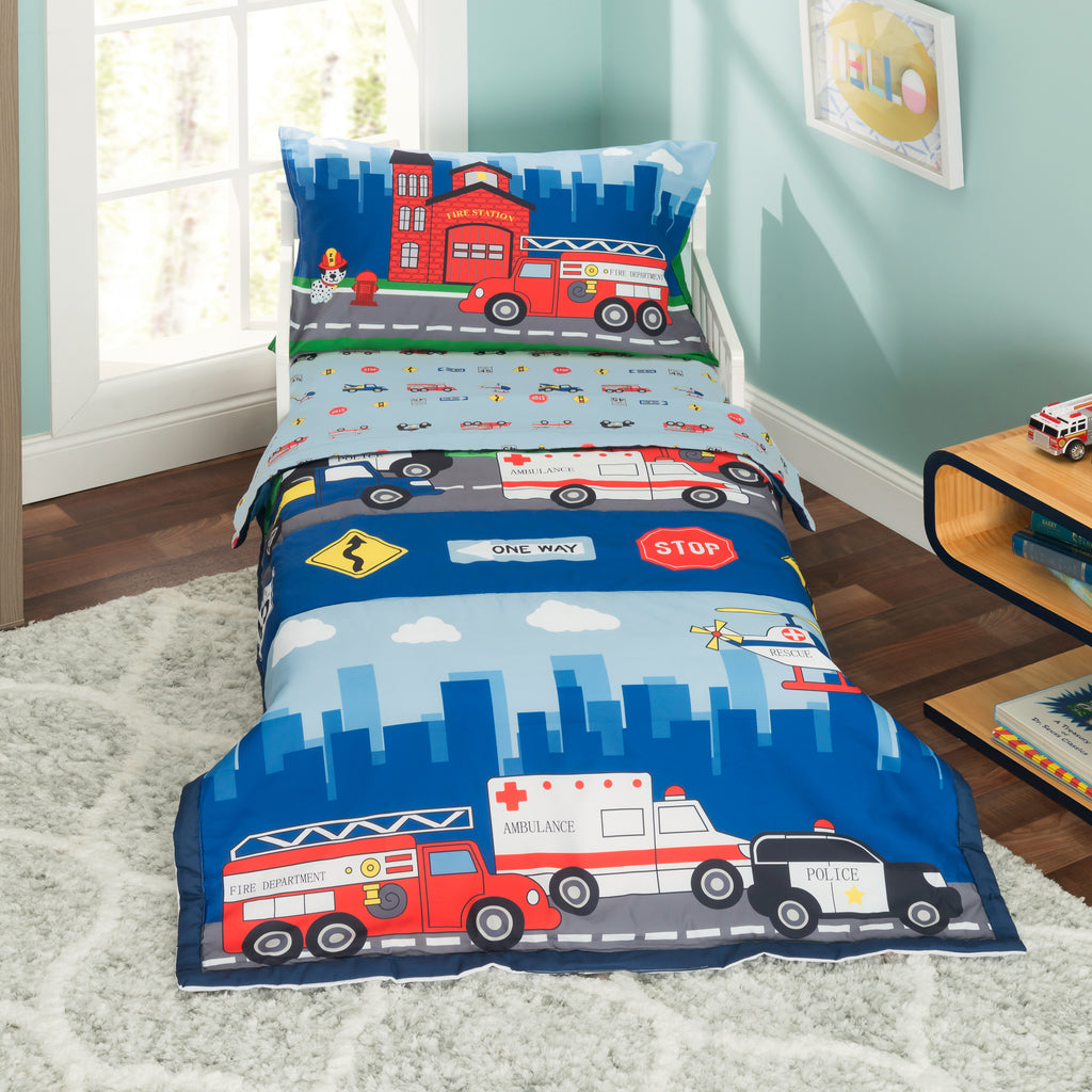 Fire truck crib bedding babies r us deals