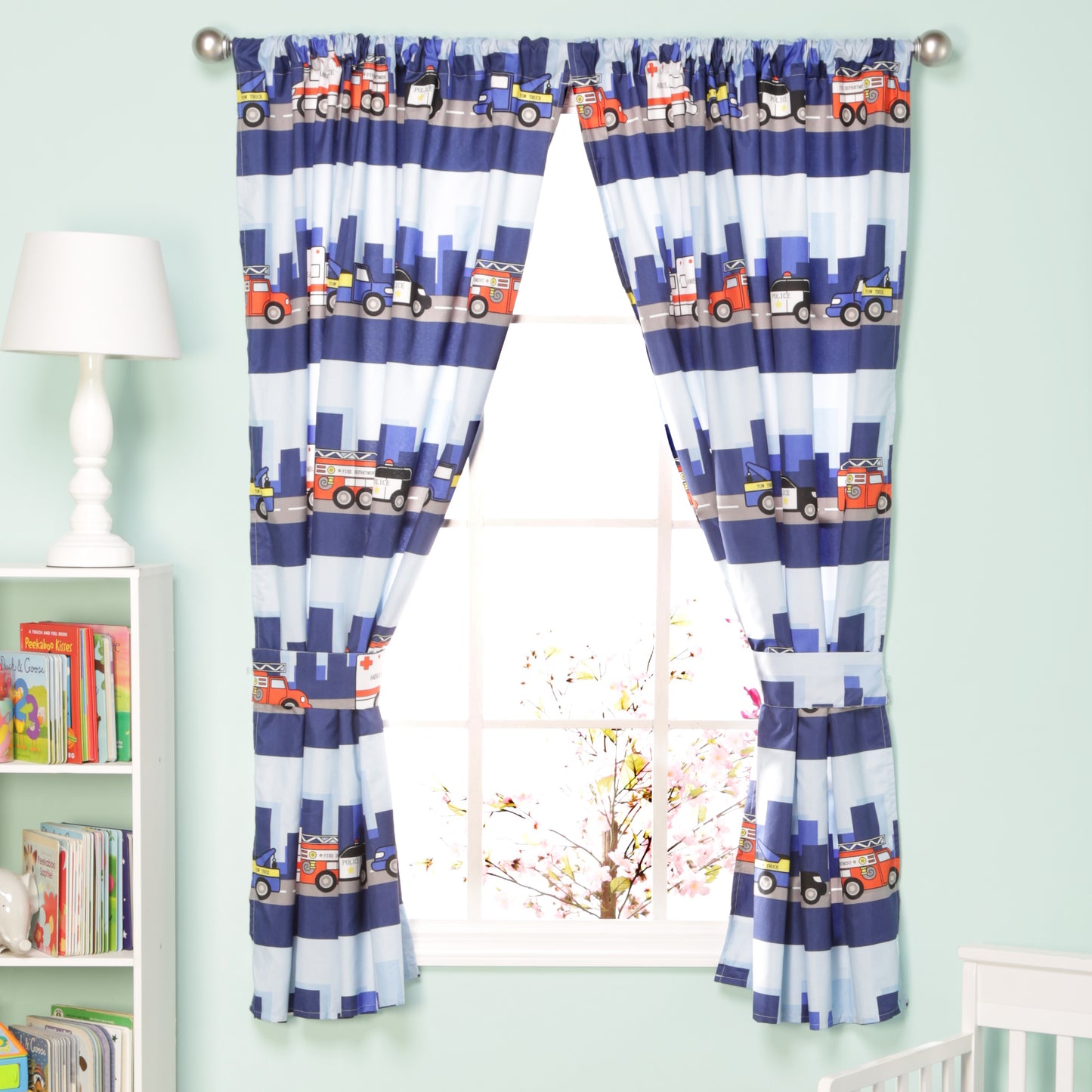 Rescue Fire and Police Drapes