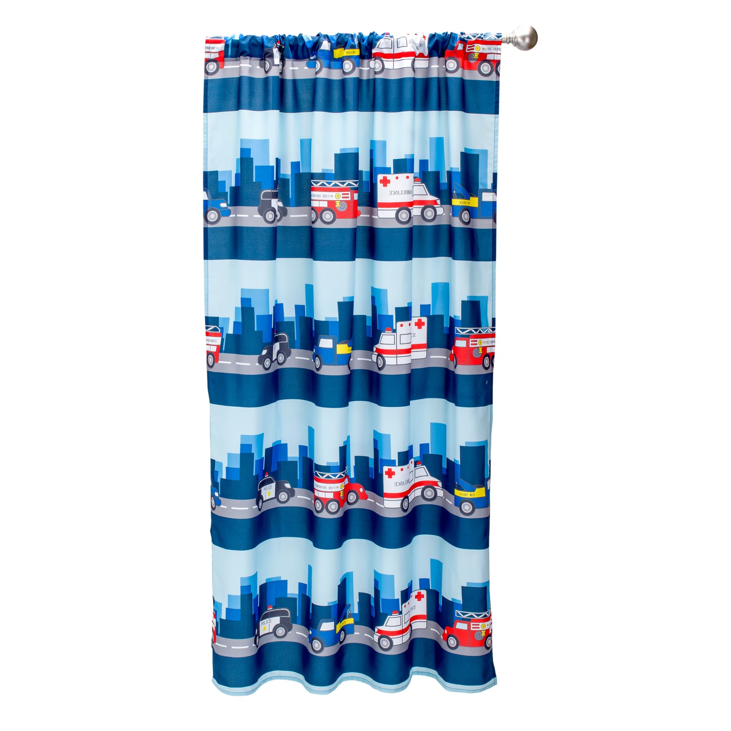 Rescue Fire and Police Drapes