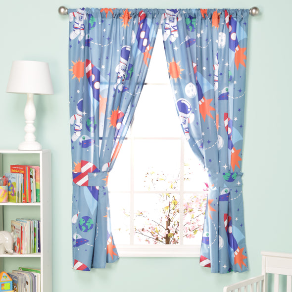 Outer Space Adventures Drapes