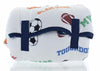 Varsity Sports Toddler Nap Mat with Pillow wrapped up