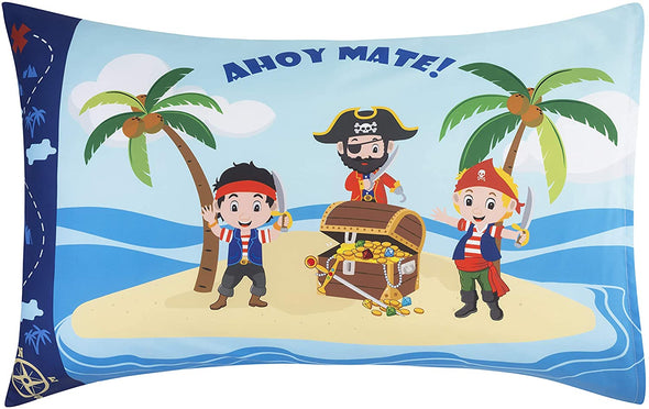 Pirates Treasure Hunt Toddler Sheet Set