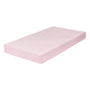 Pink/White 2-Pack Fitted Crib Sheets pink crib full view