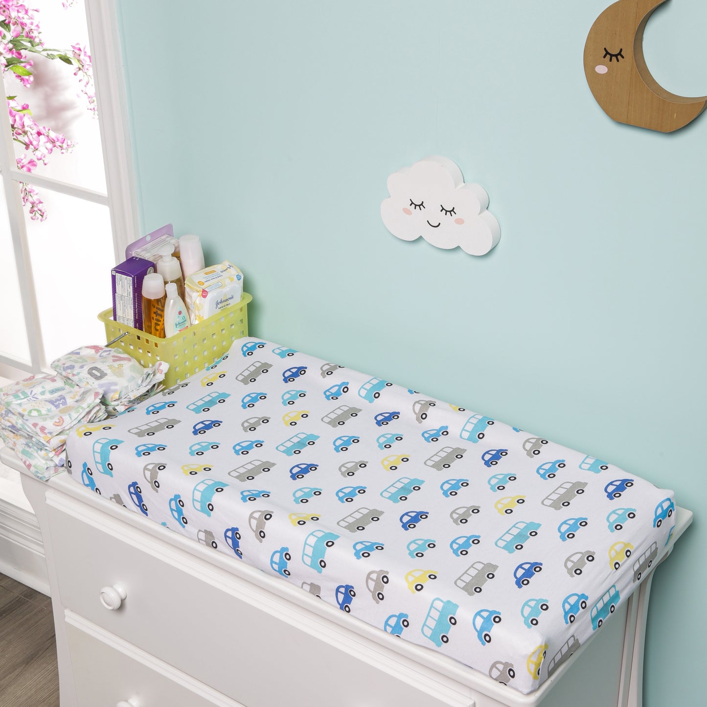 Changing Pad Cover, Cotton Changing Pad Cover