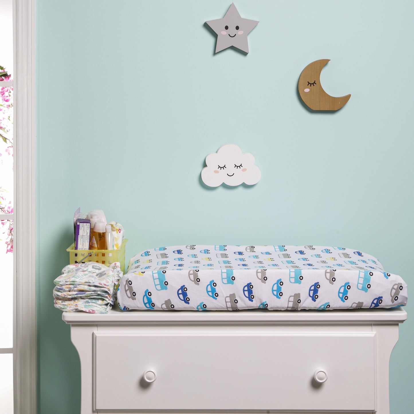 Changing Pad Cover, Cotton Changing Pad Cover