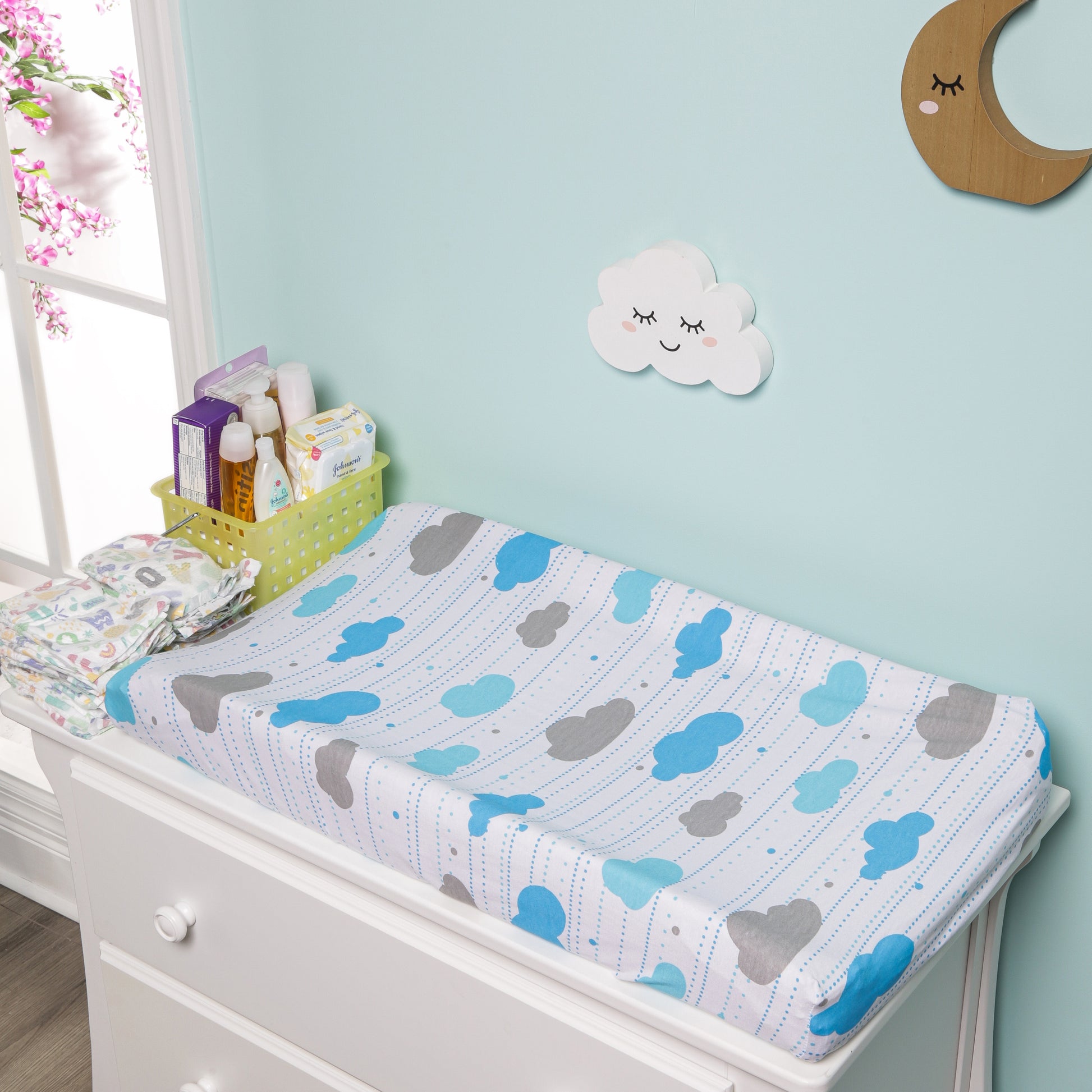 Changing Pad Cover, Cotton Changing Pad Cover