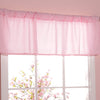 Pink Window Valance close up view