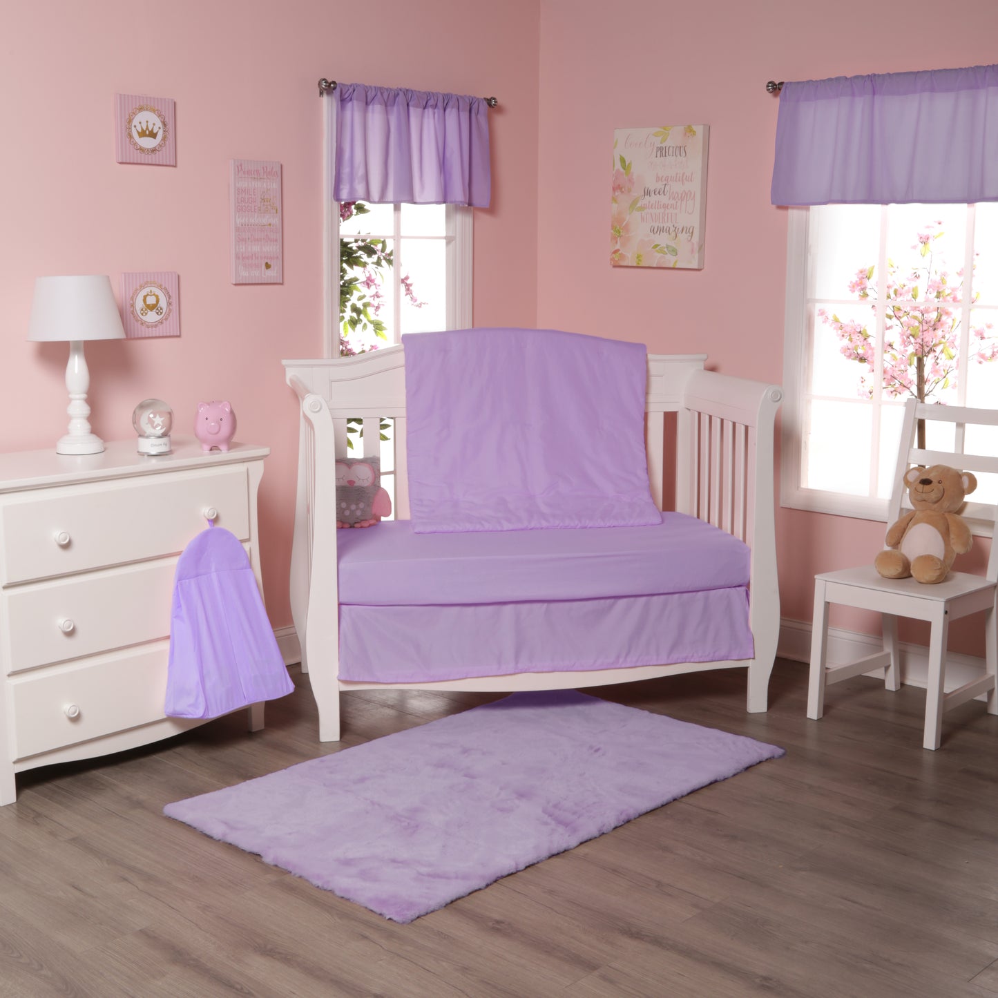 Crib Bedding Window Valance