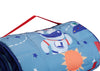 Outer Space Adventures Nap Mat with Pillow rolled up view