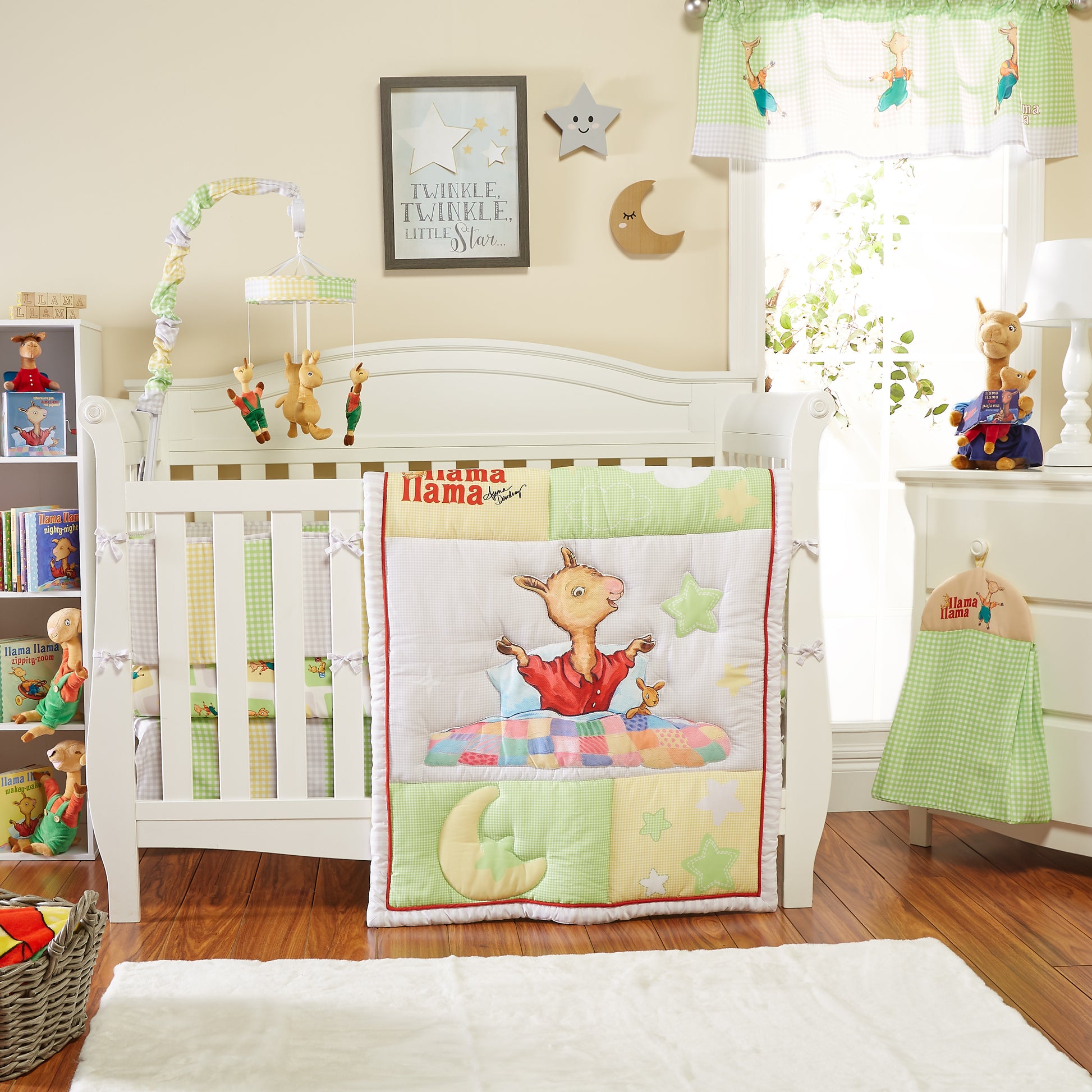 Crib Bedding Window Valance