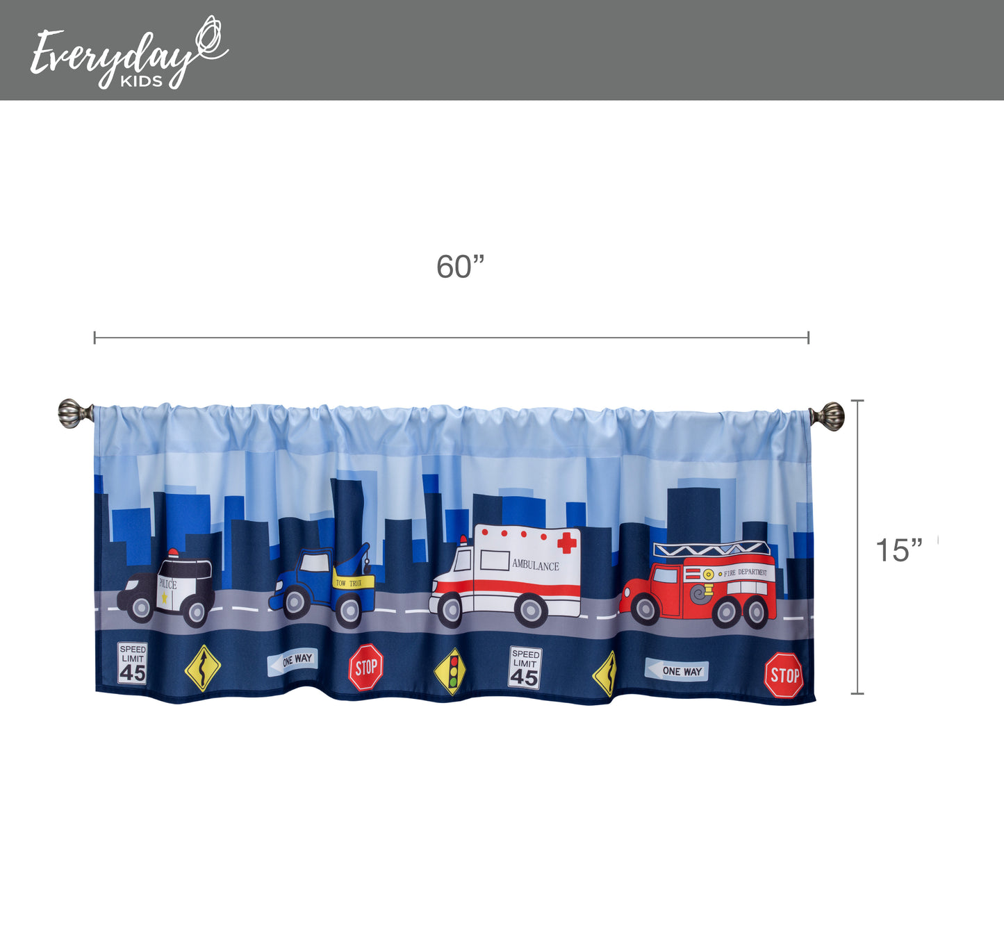 Crib Bedding Window Valance