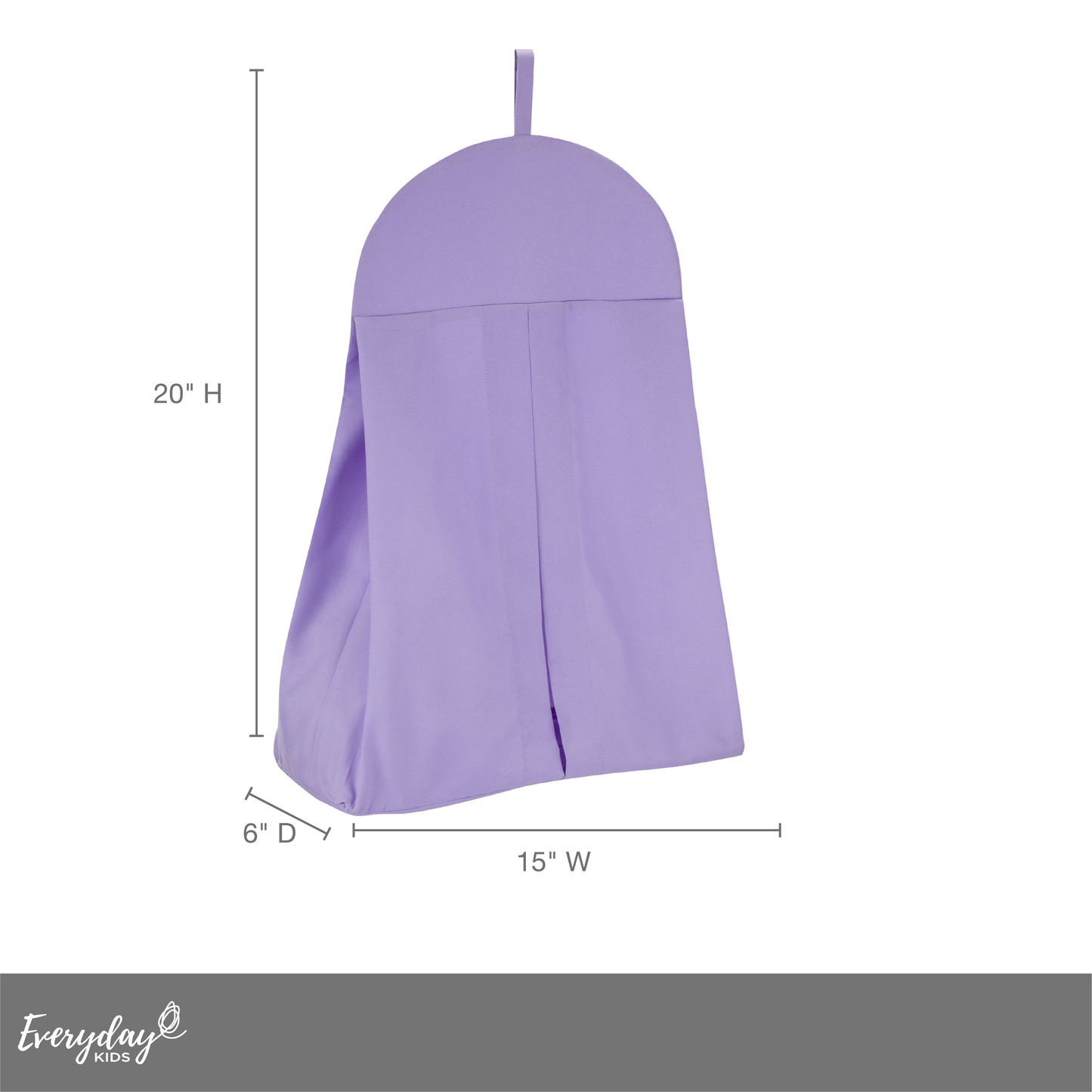 Purple Diaper Stacker