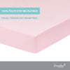 Pink Fitted Crib Sheet